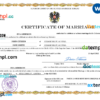 editable template, Austria marriage certificate Word and PDF template, completely editable
