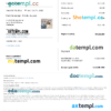 editable template, Azerbaijan Airbnb booking confirmation Word and PDF template