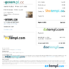 editable template, Bahrain Airbnb booking confirmation Word and PDF template