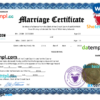 editable template, Bahrain marriage certificate Word and PDF template, fully editable