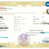 editable template, Belarus marriage certificate Word and PDF template, fully editable
