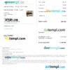 editable template, Chad Airbnb booking confirmation Word and PDF template