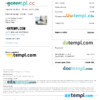 editable template, China Airbnb booking confirmation Word and PDF template
