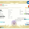 editable template, China marriage certificate Word and PDF template, completely editable