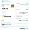editable template, Côte d’Ivoire Airbnb booking confirmation Word and PDF template