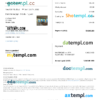 editable template, Cuba Airbnb booking confirmation Word and PDF template