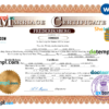 editable template, Denmark marriage certificate Word and PDF template, completely editable