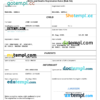 editable template, Hawaii birth certificate Word and PDF template, completely editable