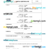 editable template, Iceland birth certificate Word and PDF template, completely editable