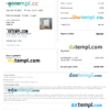 editable template, Maldives Airbnb booking confirmation Word and PDF template
