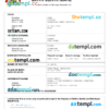 editable template, Mauritius vital record birth certificate Word and PDF template, completely editable