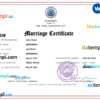 editable template, Micronesia marriage certificate Word and PDF template, fully editable