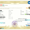 editable template, Monaco marriage certificate Word and PDF template, fully editable