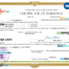 editable template, Namibia marriage certificate Word and PDF template, fully editable