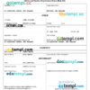 editable template, New Zealand birth certificate Word and PDF template, completely editable