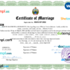 editable template, North Macedonia marriage certificate Word and PDF template, completely editable