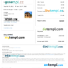 editable template, Paraguay Airbnb booking confirmation Word and PDF template