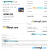 editable template, Russia Airbnb booking confirmation Word and PDF template