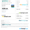 editable template, San Marino Airbnb booking confirmation Word and PDF template