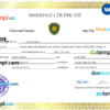 editable template, # adore universal marriage certificate Word and PDF template, completely editable