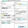 editable template, Dominica vital record birth certificate Word and PDF template, completely editable