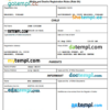 editable template, Finland vital record birth certificate Word and PDF template, completely editable