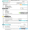 editable template, Cyprus birth certificate Word and PDF template, completely editable