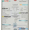 editable template, United Arab Emirates death certificate PSD template, completely editable