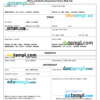 editable template, USA birth certificate Word and PDF template, completely editable