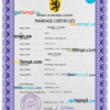 editable template, # focal universal marriage certificate PSD template, fully editable