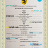 editable template, # soulmate universal marriage certificate PSD template, completely editable