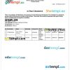 editable template, BHUTAN e-Visa PSD template, with fonts