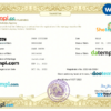 editable template, Tajikistan marriage certificate Word and PDF template, fully editable