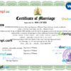 editable template, United Kingdom marriage certificate Word and PDF template, fully editable
