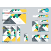 FREE editable template, # business plan editable banner template set of 13 PSD
