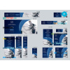 FREE editable template, # commercial horizon editable banner template set of 13 PSD