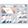 FREE editable template, # panorama box editable banner template set of 13 PSD