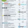 FREE editable template, real 30 random bank transactions Excel and PDF template