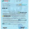 editable template, CYPRUS student entry visa PSD template, completely editable, with fonts