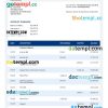 editable template, BANK of Communications bank enterprise account statement Word and PDF template