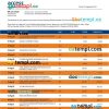 editable template, Access Bank company checking account statement Word and PDF template