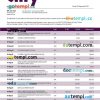 editable template, ALLY Bank enterprise statement Word and PDF template