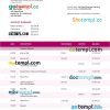 editable template, Bank of Taiwan company checking account statement Word and PDF template