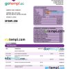 editable template, Banque Internationale a Luxembourg organization checking account statement Word and PDF template
