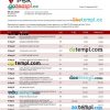 editable template, Bawag Psk Bank firm account statement Word and PDF template