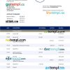 editable template, Btg Pactual Bank business checking account statement Word and PDF template