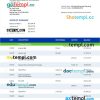 editable template, CHINA Bohai Bank business statement Word and PDF template