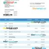 editable template, COMERICA Bank business statement Word and PDF template