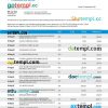 editable template, COMMERCIAL Bank firm statement Word and PDF template