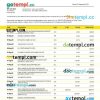 editable template, COMMONWEALTH Bank enterprise account statement Word and PDF template